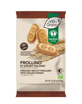 La Via Del Grano - Frollini (30 % Weniger Zucker) 300 gramm - PROBIOS