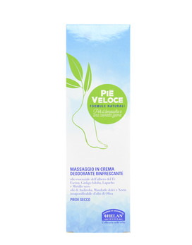Piè Veloce - Massage Cream Deodorizing Refreshing 100ml - HELAN