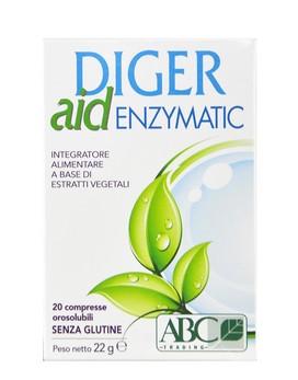 Diger Aid Enzymatic 20 tablets - ABC TRADING