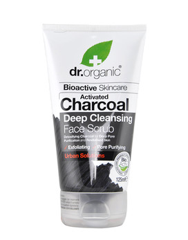 Activated Charcoal Deep Cleansing Face Scrub 125ml - DR. ORGANIC