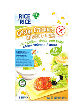 Rice & Rice - Crispy Crackers di Riso e Mais 8 porzioni da 20 grammi - PROBIOS