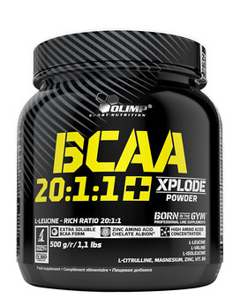 BCAA 20:1:1+ Xplode Powder 500 grammi - OLIMP