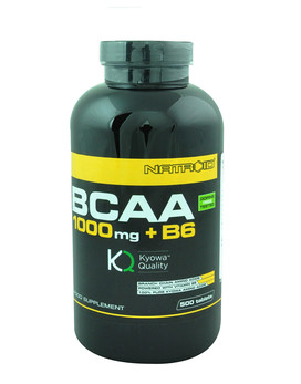 BCAA 1000mg + B6 500 tablets - NATROID