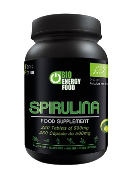 Spirulina 250 tablets - BIO ENERGY FOOD