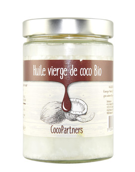 CocoPartners - Olio Vergine di Cocco Bio 450ml - BIO ENERGY FOOD