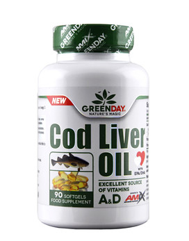 Green Day - Cod Liver Oil 90 perle softgels - AMIX