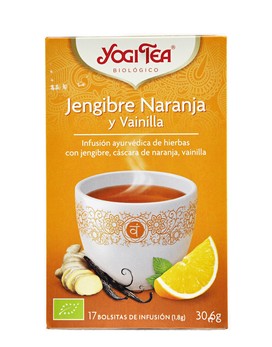 Yogi Tea - Zenzero Arancio e Vaniglia 17 bustine da 1,8 grammi - YOGI TEA