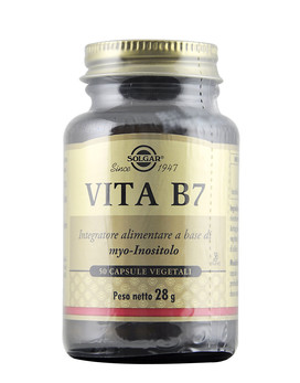 Vita B7 50 vegetarian capsules - SOLGAR