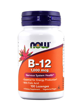 B-12 100 tablets - NOW FOODS