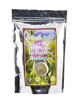 Cardo Mariano in Polvere Biologico 250 grammi - AMAZON SEEDS