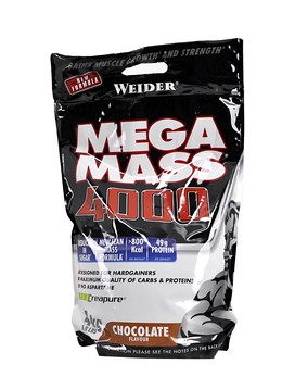 Mega Mass 4000 4000 grams - WEIDER