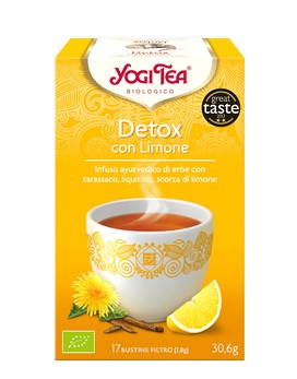 Yogi Tea - Detox con Limone 17 bustine da 1,8 grammi - YOGI TEA
