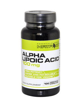 Essentials Series - Alpha Lipoic Acid 100 mg 100 capsule vegetali - NATROID
