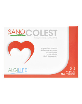 SanoColest 30 vegetarian capsules - ALGILIFE