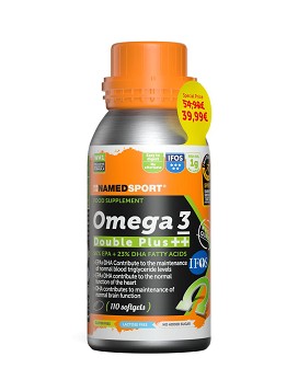 Omega 3 Double Plus++ 110 softgels - NAMED SPORT