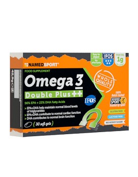 Omega 3 Double Plus++ 30 softgels - NAMED SPORT