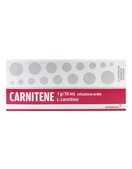 Carnitine 1 g/10 ml 10 flaconcini da 10ml - ALFASIGMA