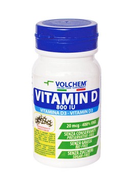 Vitamin D 800 IU 100 compresse - VOLCHEM