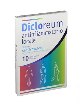 Dicloreum Antinfiammatorio Locale 180mg Cerotti Medicati 10 cerotti medicati - DICLOREUM