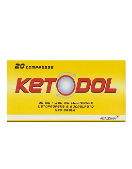 Ketodol 25mg + 200mg 20 compresse - KETODOL