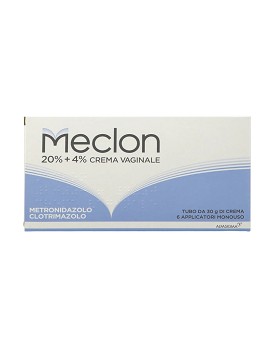 Meclon Crema Vaginale 20%+ 4% Metronidazolo tubo 30g + 6 applicatori - ALFASIGMA