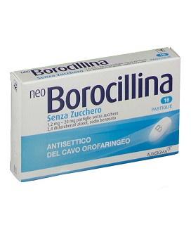 Neoborocillina Senza Zucchero 1,2mg + 20mg 16 pastiglie - NEOBOROCILLINA