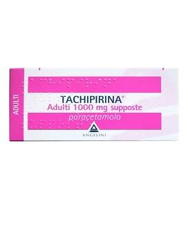 Tachipirina Adulti 1000mg 10 supposte - TACHIPIRINA