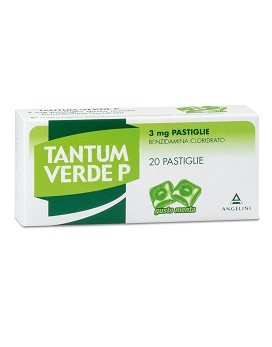 Tantum Verde P Gusto Menta 3mg 20 pastiglie senza zucchero - TANTUM