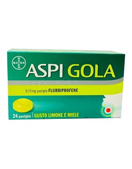 Aspi Gola 8,75 mg Gusto Limone e Miele 24 pastiglie - ASPIRINA
