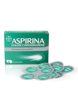 Aspirina Dolore e Infiammazione 500mg 20 compresse rivestite - ASPIRINA