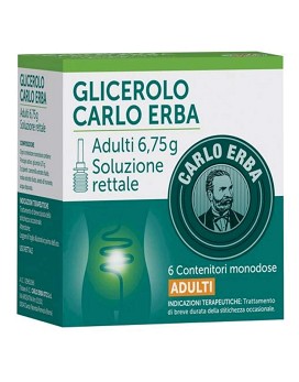 Glicerolo Adulti 6 contenitori Monodose - CARLO ERBA