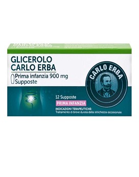 Glicerolo Prima Infanzia 12 supposte - CARLO ERBA