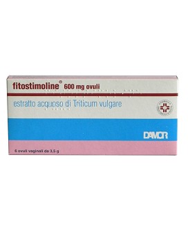 Fitostimoline 600mg Ovuli 6 ovuli vaginali da 3,5 grammi - DAMOR