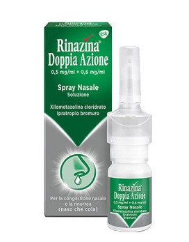 Doppia Azione Spray Nasale 1 flacone da 10ml - RINAZINA