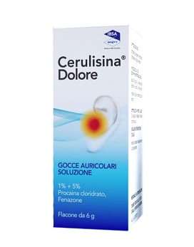 Cerulisina Dolore Gocce Auricolari Soluzione 1% + 5% 1 flacone 6 grammi - CERULISINA
