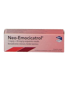Neo-Emocicatrol 1mg/g + 20 mg/g Unguento Nasale 1 tubo da 20 grammi - IBSA