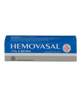 Hemovasal 1% Crema 1 tubo da 30 grammi - HEMOVASAL