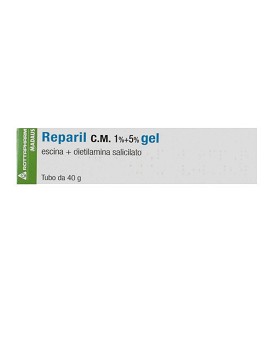Reparil Gel C.M. 1% + 5% Gel 1 tubo da 40 grammi - MEDA