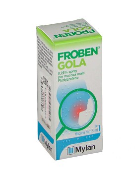 Froben Gola 0,25% Spray 1 flacone da 15ml - MYLAN