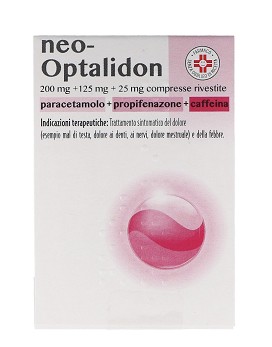 Neo-Optalidon 200 mg + 125 mg + 25 mg 8 compresse - PERRIGO