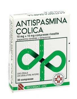Antispasmina Colica 10mg + 10mg 30 compresse rivestite - ANTISPASMINA