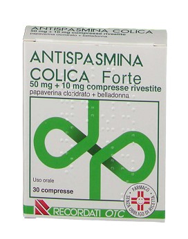 Antispasmina Colica Forte 50mg + 10mg 30 compresse rivestite - ANTISPASMINA