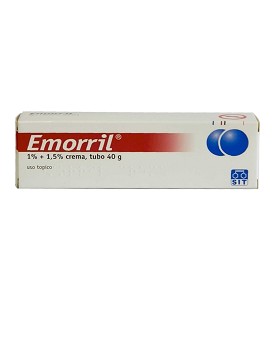 Emorril 10 mg/g + 15 mg/g Crema Rettale 1 tubo da 40 grammi + applicatore - EMORRIL