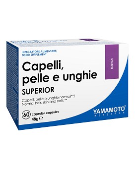 Capelli, pelle e unghie SUPERIOR 60 capsule - YAMAMOTO RESEARCH