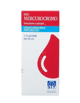 Neomercurocromo Soluzione Cutanea 1 flacone da 50ml - NEOMERCUROCROMO