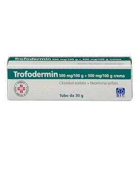 Trofodermin 500 mg/100 g + 500 mg/100 g Crema 1 tubo da 30 grammi - TROFODERMIN