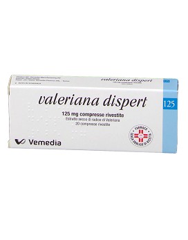 Valeriana Dispert 125mg 20 compresse rivestite - VEMEDIA