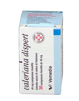 Valeriana Dispert 45mg 30 compresse rivestite - VEMEDIA