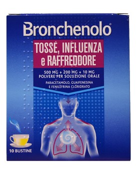Bronchenolo Tosse Influenza e Raffreddore 10 bustine - BRONCHENOLO