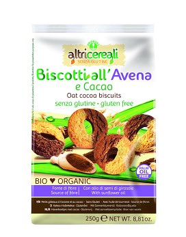 Altri Cereali - Biscotti all'Avena e Cacao 250 grammi - PROBIOS